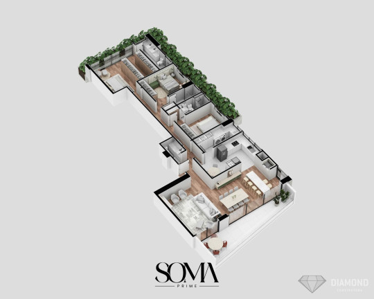 Apartamento com 3 Quartos à Venda, 178 m² em Hidráulica - Lajeado