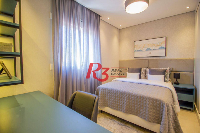 Imagem Apartamento com 1 Quarto à Venda, 44 m² em Ponta Da Praia - Santos