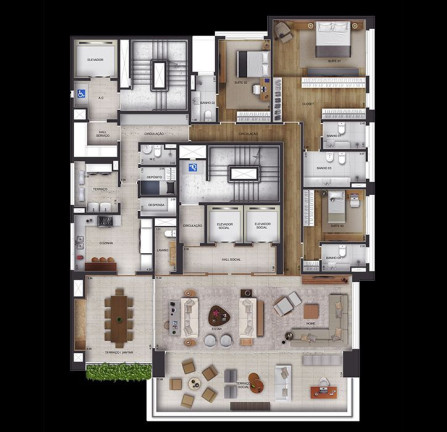 Imagem Apartamento com 4 Quartos à Venda, 303 m² em Itaim Bibi - São Paulo