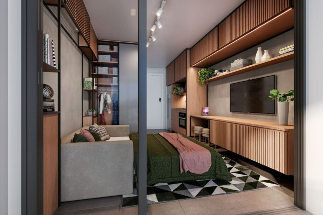 Imagem Apartamento com 1 Quarto à Venda, 30 m² em Tatuapé - São Paulo Imagem Apartamento com 1 Quarto à Venda, 30 m² em Tatuapé - São Paulo