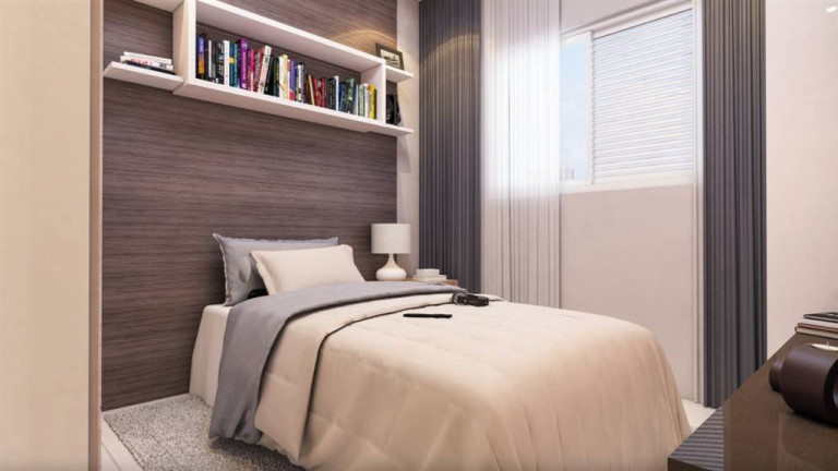 Imagem Apartamento com 2 Quartos à Venda, 55 m² em Guilhermina - Praia Grande