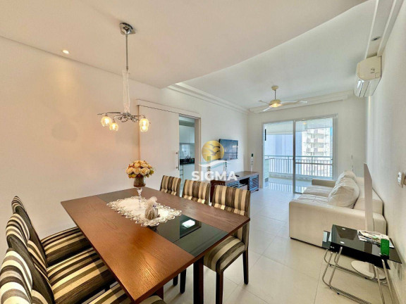 Apartamento com 3 Quartos à Venda, 118 m² em Jardim Astúrias - Guarujá