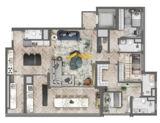 Imagem Apartamento com 3 Quartos à Venda, 158 m² em Vila Clementino - São Paulo Imagem Apartamento com 3 Quartos à Venda, 158 m² em Vila Clementino - São Paulo