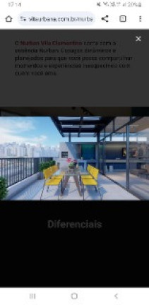 Imagem Apartamento com 1 Quarto à Venda, 27 m² em Vila Clementino - São Paulo Imagem Apartamento com 1 Quarto à Venda, 27 m² em Vila Clementino - São Paulo