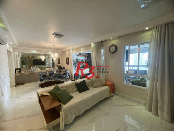 Imagem Apartamento com 3 Quartos à Venda, 132 m² em Ponta Da Praia - Santos