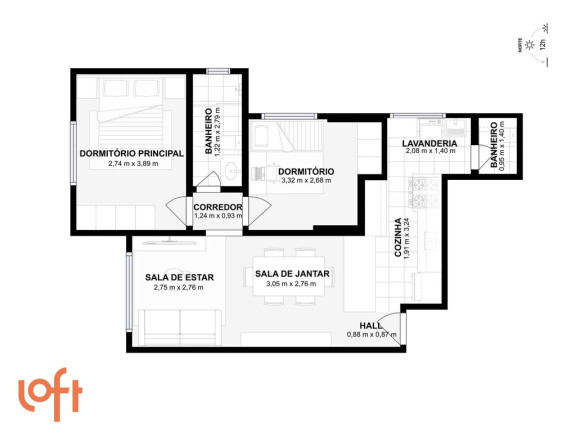 Imagem Apartamento com 2 Quartos à Venda, 54 m² em Vila Olímpia - São Paulo Imagem Apartamento com 2 Quartos à Venda, 54 m² em Vila Olímpia - São Paulo