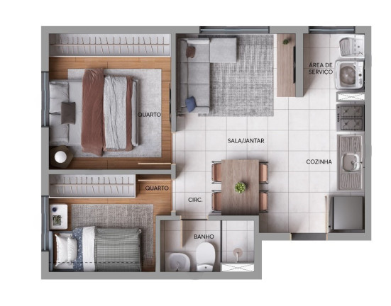 Imagem Apartamento com 2 Quartos à Venda, 33 m² em Vila Sílvia - São Paulo
