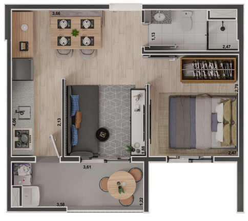 Imagem Apartamento com 1 Quarto à Venda, 32 m² em Ipiranga - São Paulo Imagem Apartamento com 1 Quarto à Venda, 32 m² em Ipiranga - São Paulo