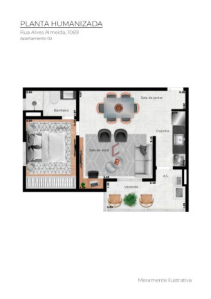 Imagem Apartamento com 2 Quartos à Venda, 50 m² em Chácara Belenzinho - São Paulo Imagem Apartamento com 2 Quartos à Venda, 50 m² em Chácara Belenzinho - São Paulo