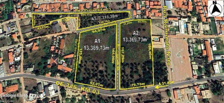 Imagem Terreno à Venda, 13 m² em Praia De Flecheiras - Trairi Imagem Terreno à Venda, 13 m² em Praia De Flecheiras - Trairi