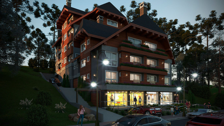 Imagem Imóvel com 2 Quartos à Venda, 74 m² em Lagos Do Bosque - Gramado