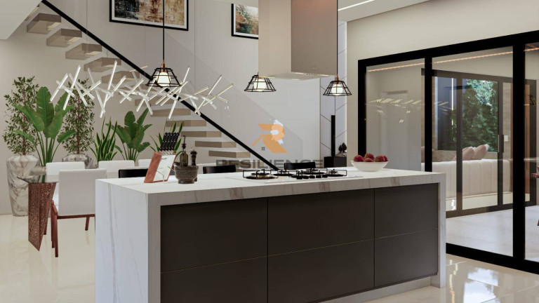 Imagem Casa de Condomínio com 4 Quartos à Venda, 250 m² em Gran Park - Vespasiano Imagem Casa de Condomínio com 4 Quartos à Venda, 250 m² em Gran Park - Vespasiano