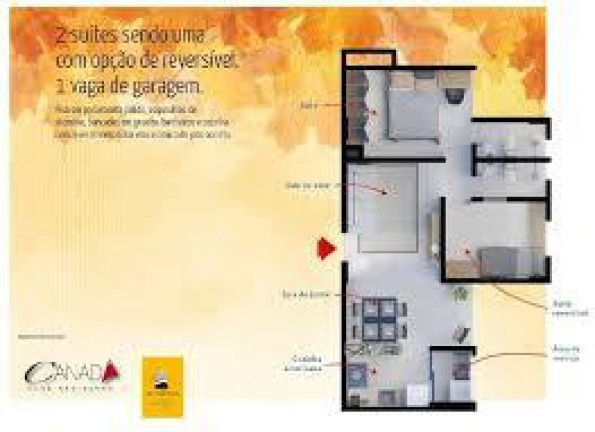 Imagem Apartamento com 2 Quartos à Venda, 56 m² em Cristo Rei - Teresina