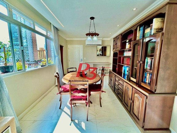 Imagem Apartamento com 3 Quartos à Venda, 133 m² em Embaré - Santos