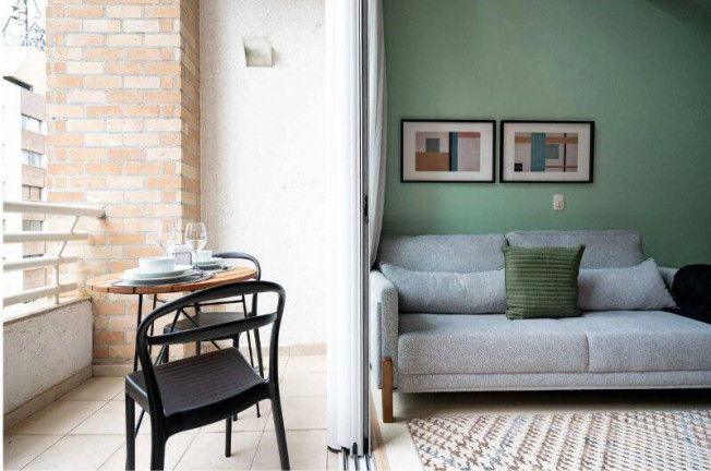 Imagem Apartamento com 1 Quarto à Venda, 39 m² em Brooklin - São Paulo Imagem Apartamento com 1 Quarto à Venda, 39 m² em Brooklin - São Paulo