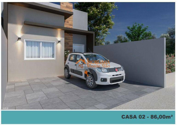 Casa com 3 Quartos à Venda, 84 m² em Vila Nova Bonsucesso - Guarulhos