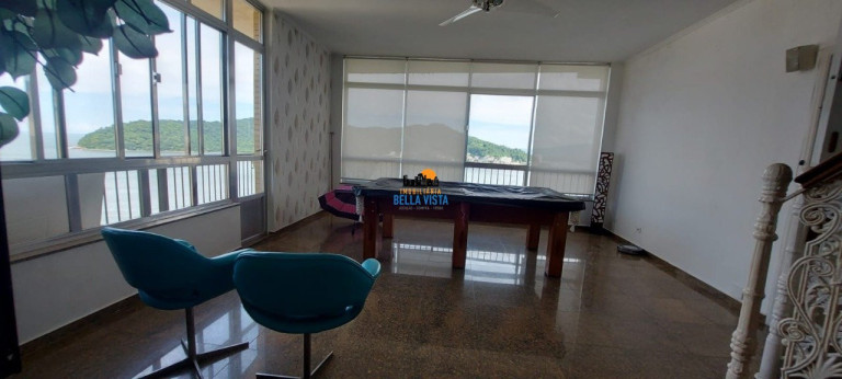 Imagem Cobertura com 3 Quartos para Alugar, 320 m² em Itararé - São Vicente