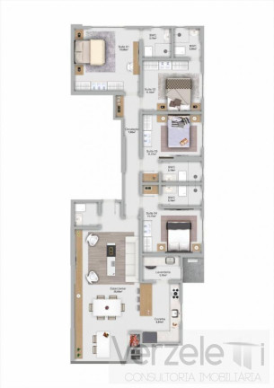 Imagem Imóvel com 4 Quartos à Venda, 137 m² em Centro - Balneário Camboriú Imagem Imóvel com 4 Quartos à Venda, 137 m² em Centro - Balneário Camboriú