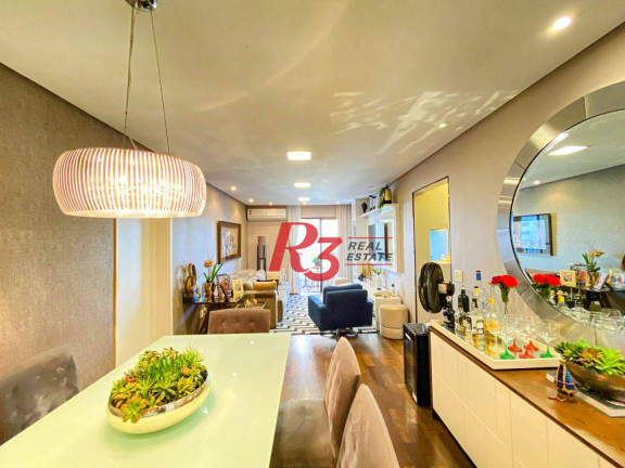 Apartamento com 3 Quartos à Venda, 134 m² em Ponta Da Praia - Santos