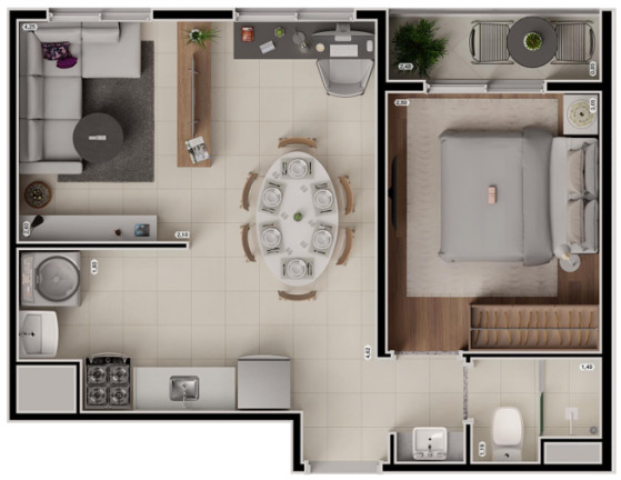 Imagem Apartamento com 1 Quarto à Venda, 27 m² em Jardim Bonfiglioli - São Paulo Imagem Apartamento com 1 Quarto à Venda, 27 m² em Jardim Bonfiglioli - São Paulo