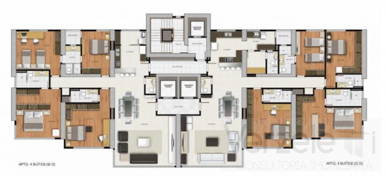 Imagem Apartamento com 4 Quartos à Venda, 251 m² em Centro - Balneário Camboriú