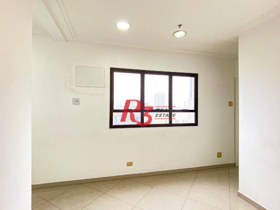 Sala Comercial para Alugar, 44 m² em Gonzaga - Santos