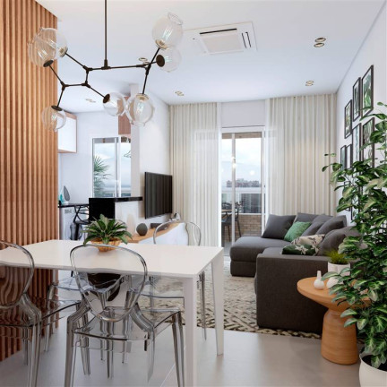 Imagem Apartamento com 1 Quarto à Venda, 79 m² em Guilhermina - Praia Grande