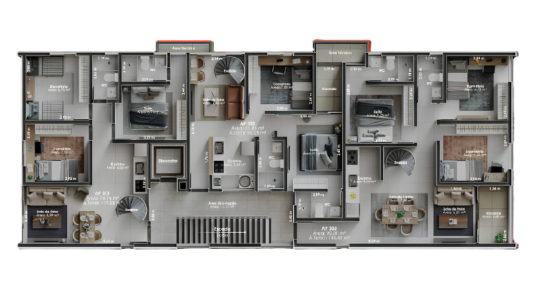 Imagem Apartamento com 3 Quartos à Venda, 92 m² em Altiplano Cabo Branco - João Pessoa Imagem Apartamento com 3 Quartos à Venda, 92 m² em Altiplano Cabo Branco - João Pessoa
