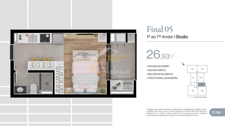 Imagem Apartamento com 3 Quartos à Venda, 71 m² em Bacacheri - Curitiba Imagem Apartamento com 3 Quartos à Venda, 71 m² em Bacacheri - Curitiba