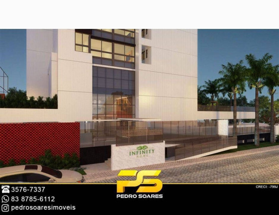 Imagem Apartamento com 1 Quarto à Venda, 47 m² em Brisamar - João Pessoa Imagem Apartamento com 1 Quarto à Venda, 47 m² em Brisamar - João Pessoa