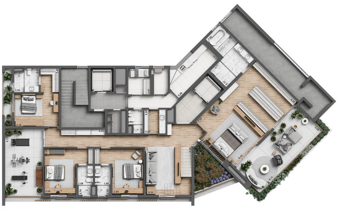 Imagem Cobertura com 4 Quartos à Venda, 663 m² em Jardim Paulista - São Paulo