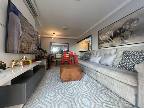 Apartamento com 2 Quartos à Venda, 97 m² em Gonzaga - Santos