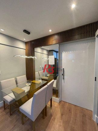 Imagem Apartamento com 1 Quarto para Alugar, 42 m² em Gonzaga - Santos Imagem Apartamento com 1 Quarto para Alugar, 42 m² em Gonzaga - Santos