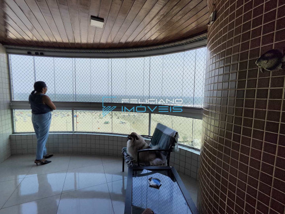 Imagem Apartamento com 3 Quartos para Alugar, 136 m² em Guilhermina - Praia Grande