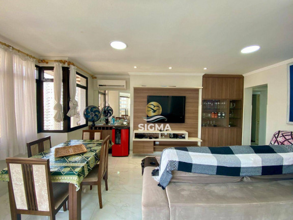 Imagem Apartamento com 3 Quartos à Venda, 116 m² em Jardim Astúrias - Guarujá