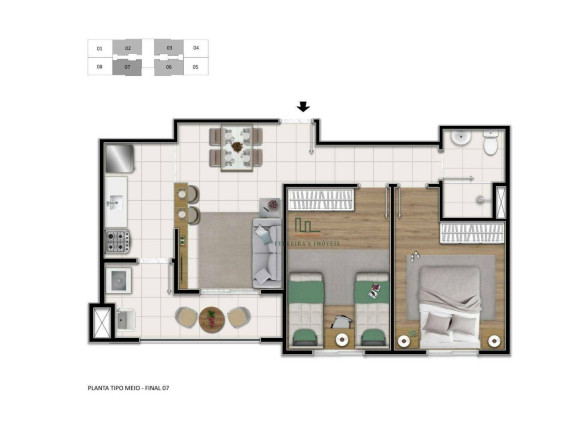 Imagem Apartamento com 2 Quartos à Venda, 93 m² em Fátima - Niterói Imagem Apartamento com 2 Quartos à Venda, 93 m² em Fátima - Niterói