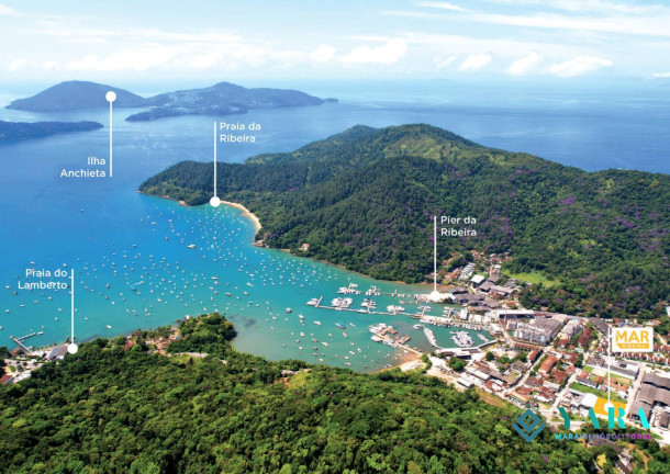 Imagem Apartamento com 1 Quarto à Venda, 45 m² em Praia Das Toninhas - Ubatuba