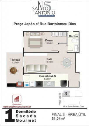 Imagem Apartamento com 1 Quarto à Venda, 51 m² em Aviação - Praia Grande Imagem Apartamento com 1 Quarto à Venda, 51 m² em Aviação - Praia Grande