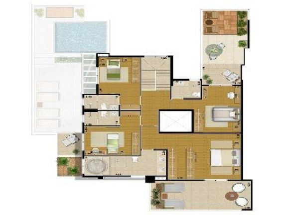 Imagem Apartamento com 4 Quartos à Venda, 218 m² em Jardim Anália Franco - São Paulo Imagem Apartamento com 4 Quartos à Venda, 218 m² em Jardim Anália Franco - São Paulo