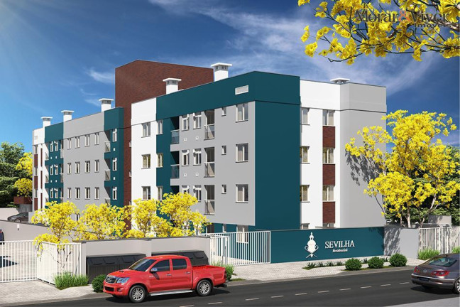 Apartamento com 2 Quartos à Venda, 48 m² em Vargem Grande - Pinhais