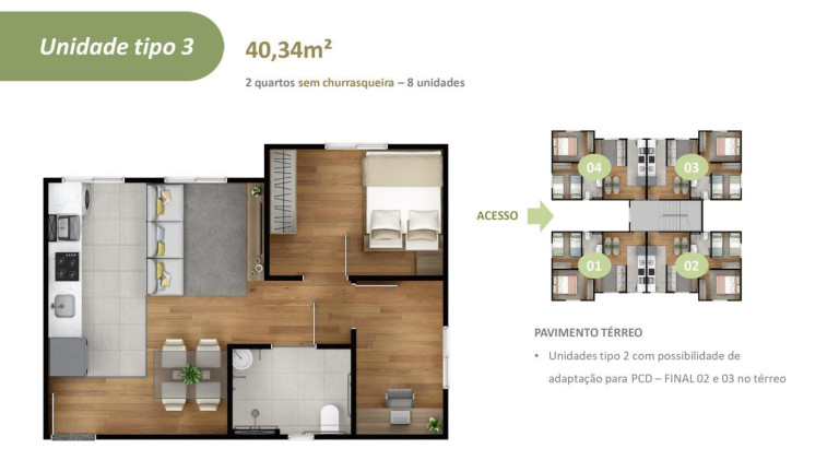 Imagem Apartamento com 2 Quartos à Venda, 42 m² em área Rural De Londrina - Londrina Imagem Apartamento com 2 Quartos à Venda, 42 m² em área Rural De Londrina - Londrina
