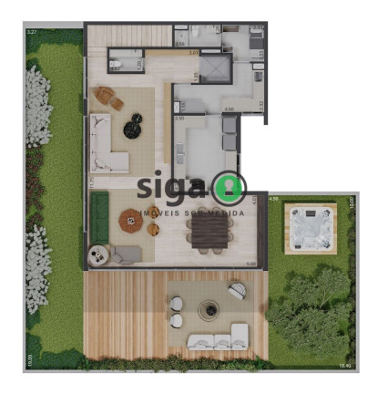 Imagem Apartamento com 4 Quartos à Venda, 421 m² em Jardim Guedala - São Paulo