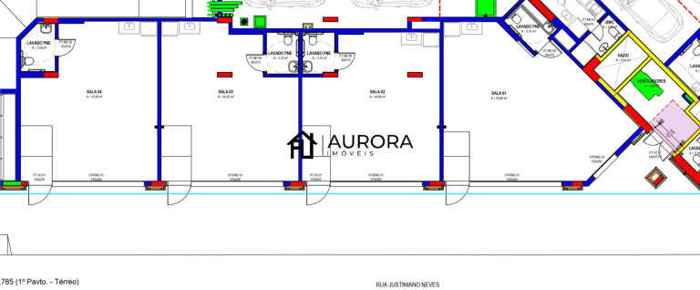 Sala Comercial à Venda, 56 m² em Centro - Balneário Camboriú