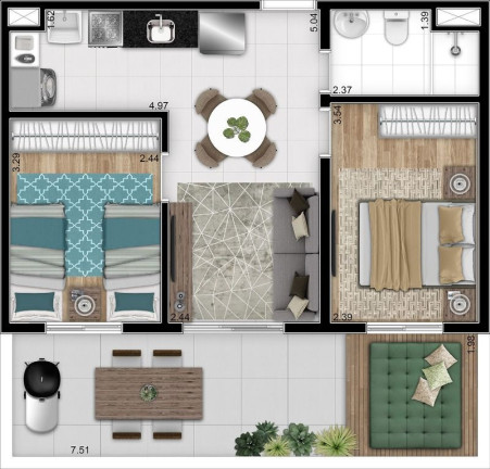 Imagem Apartamento com 2 Quartos à Venda, 41 m² em Centro - Ferraz De Vasconcelos Imagem Apartamento com 2 Quartos à Venda, 41 m² em Centro - Ferraz De Vasconcelos