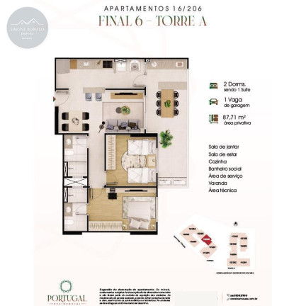 Imagem Imóvel com 2 Quartos à Venda, 86 m² em Caiçara - Praia Grande
