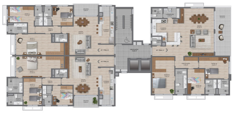 Imagem Apartamento com 3 Quartos à Venda, 174 m² em Tristeza - Porto Alegre