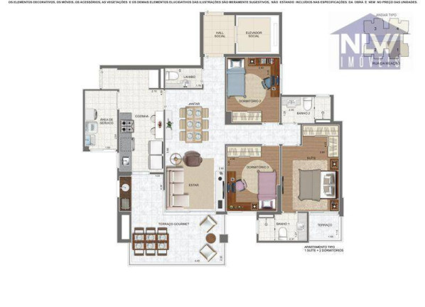 Imagem Apartamento com 3 Quartos à Venda, 104 m² em Vila Regente Feijó - São Paulo