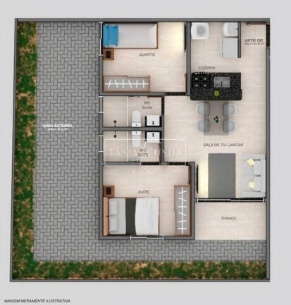 Imagem Apartamento com 2 Quartos à Venda, 50 m² em Aeroclube - João Pessoa Imagem Apartamento com 2 Quartos à Venda, 50 m² em Aeroclube - João Pessoa