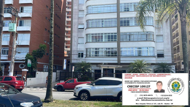 Imagem Apartamento com 2 Quartos para Alugar, 68 m² em Boqueirão - Santos
