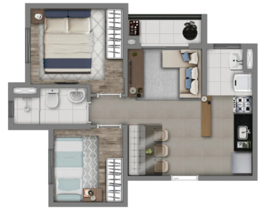 Imagem Apartamento com 2 Quartos à Venda, 38 m² em Loteamento City Jaragua - São Paulo Imagem Apartamento com 2 Quartos à Venda, 38 m² em Loteamento City Jaragua - São Paulo